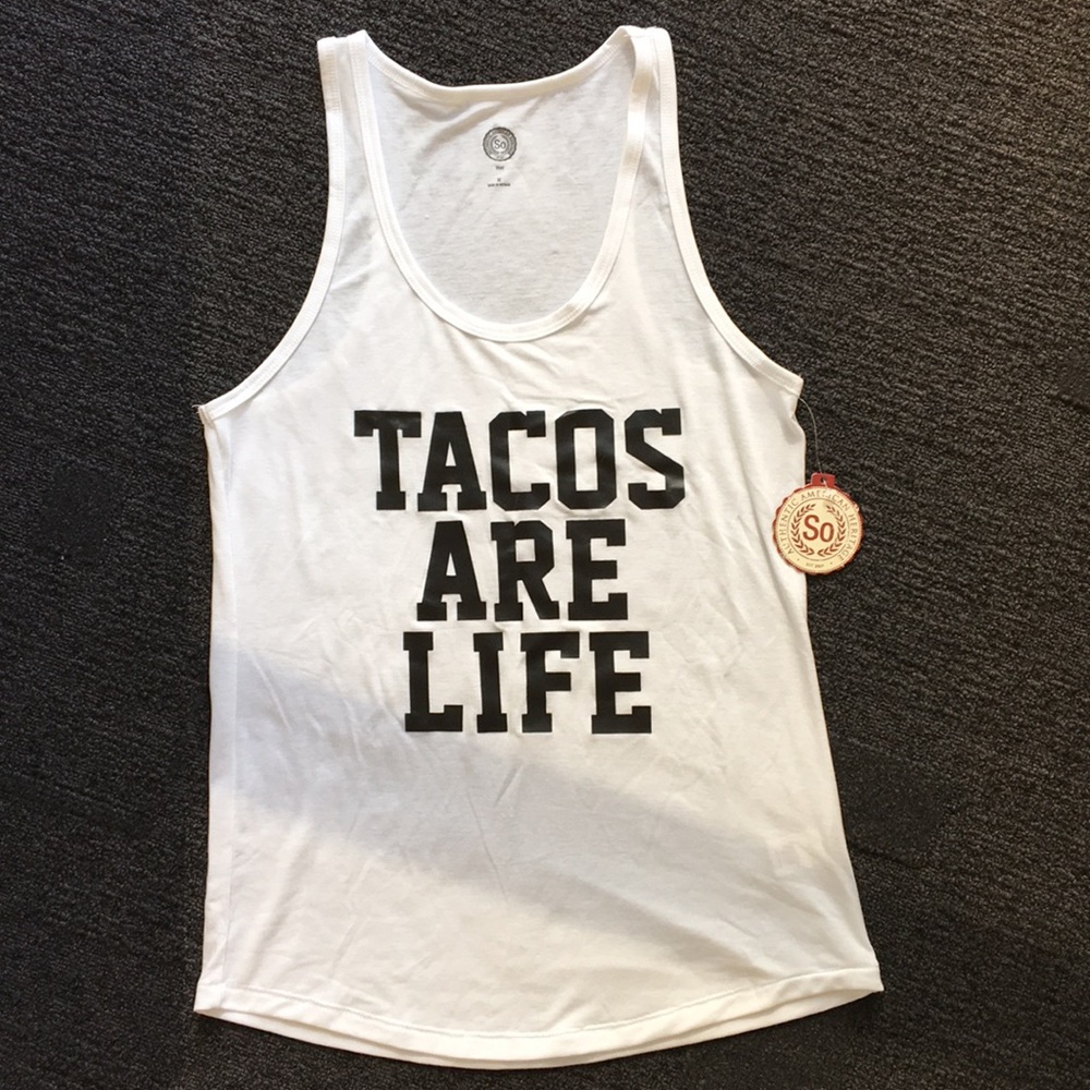 Tacos for life Tank Top